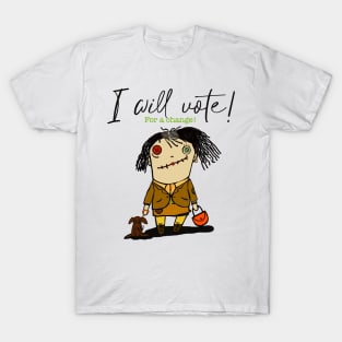 I will vote! For a change! T-Shirt